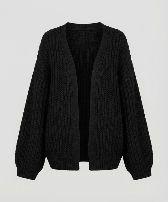 Bequeme Strickjacke Damen Langarm | R&B