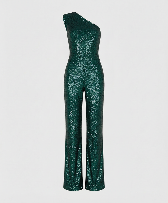 Moderner Pailletten Jumpsuit Damen | R&B
