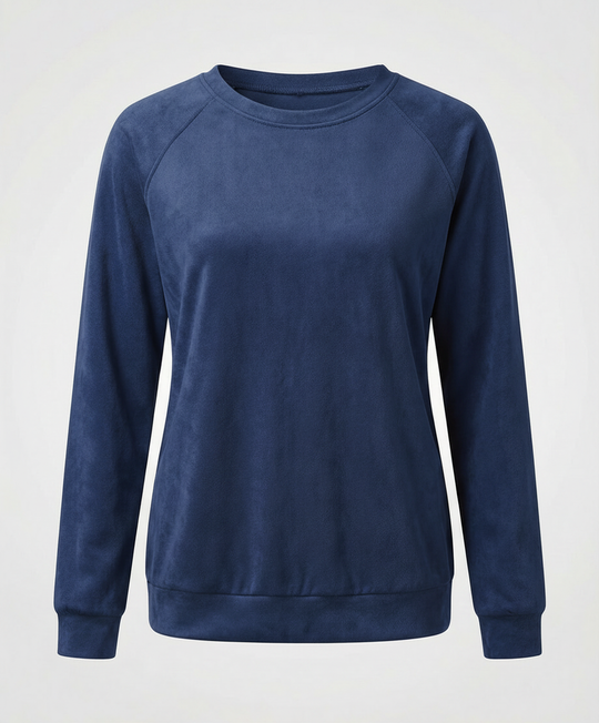 Bequemes Rundhals Sweatshirt Damen | R&B
