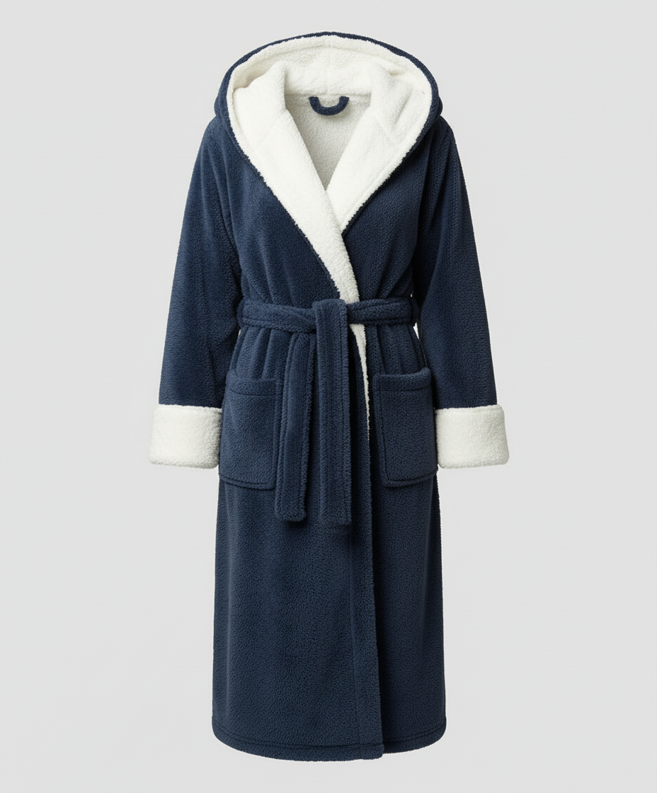 Kuscheliger Fleece Morgenmantel Damen | R&B