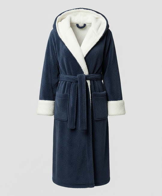 Kuscheliger Fleece Morgenmantel Damen | R&B