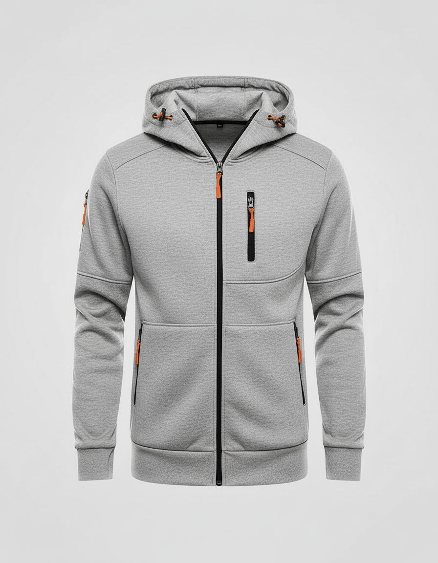 Herren Hoodie Mit Reißverschluss | R&B