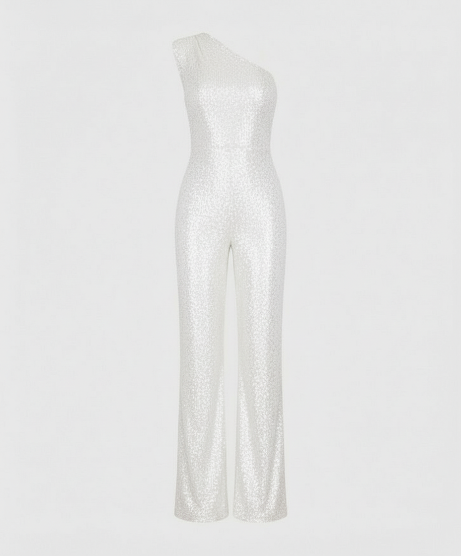 Moderner Pailletten Jumpsuit Damen | R&B