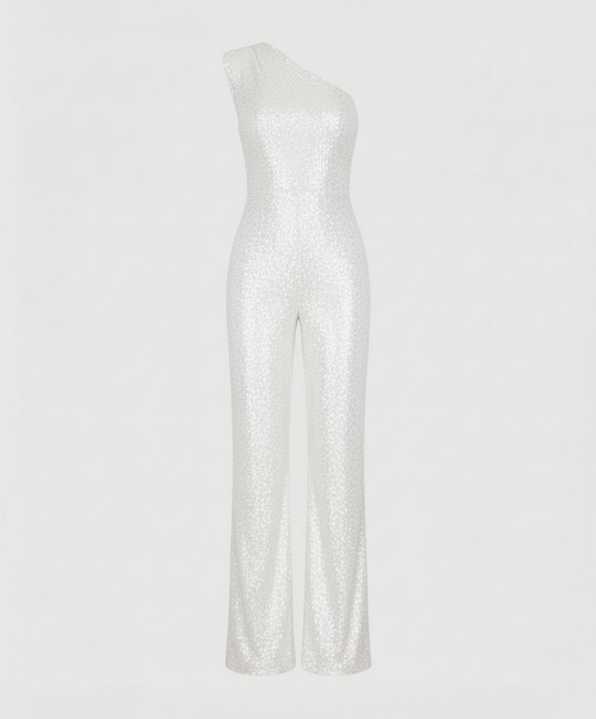 Moderner Pailletten Jumpsuit Damen | R&B