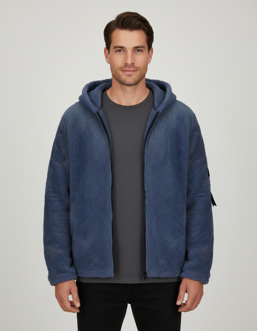 Schwere Fleece Winterjacke | R&B