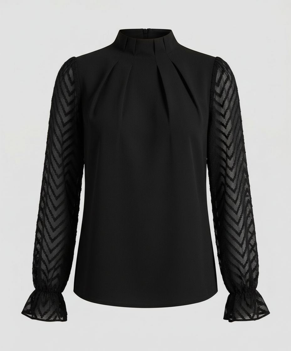 Elegantes Langarm Oberteil Damen | R&B
