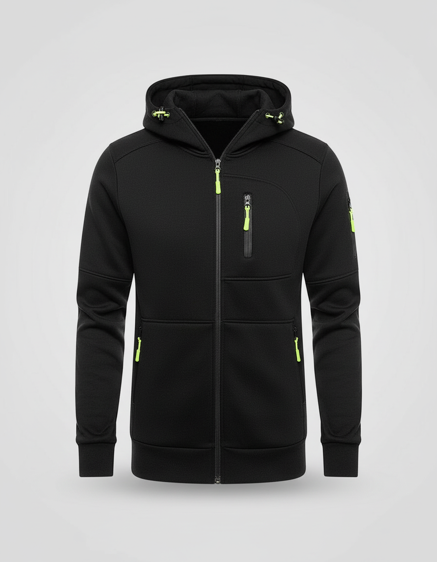 Herren Hoodie Mit Reißverschluss | R&B