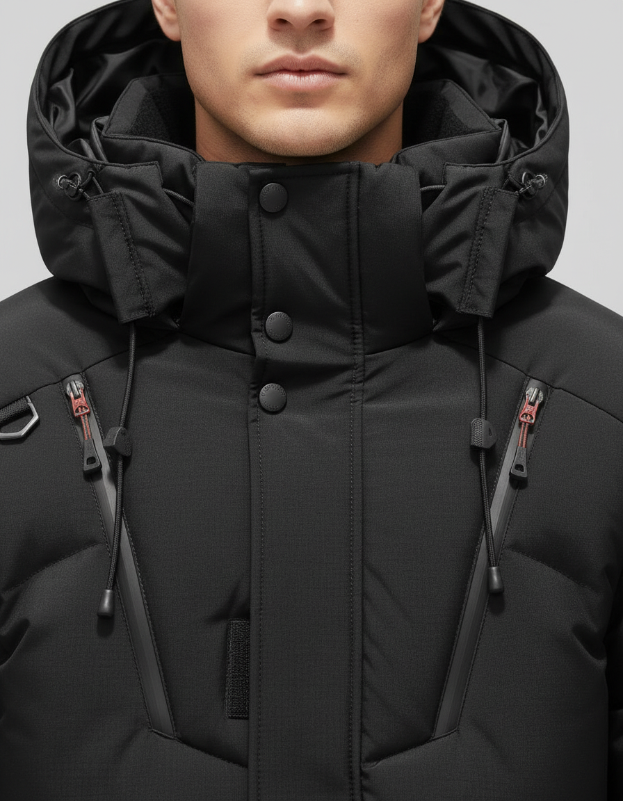 Elegante Premium Daunenjacke Herren | R&B