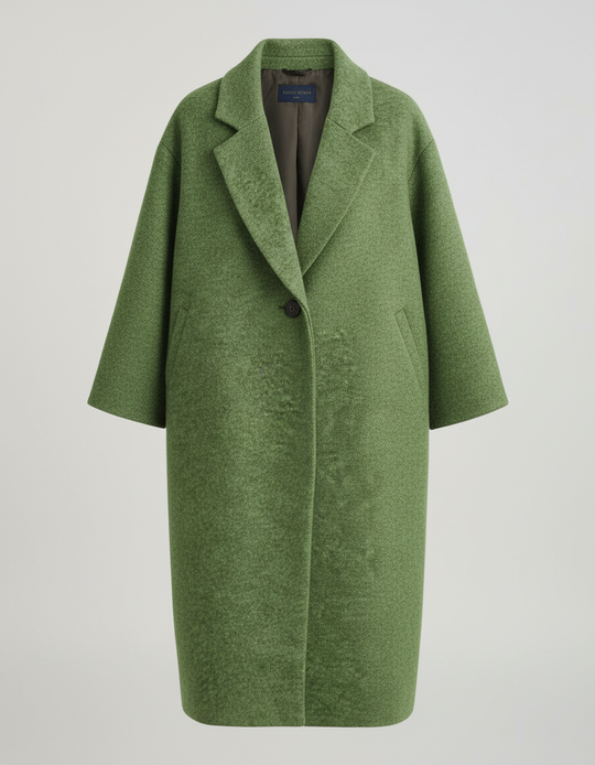 Eleganter Langer Wollmantel Damen | R&B