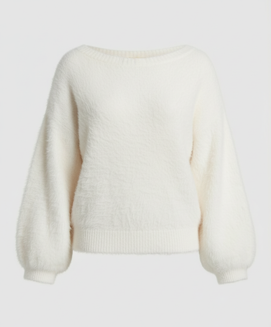 Damen Mohair-Oversized Pullover | R&B