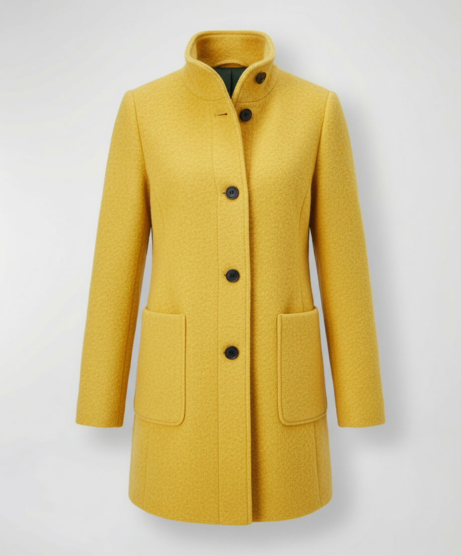 Eleganter Vintage Wollmantel Damen | R&B
