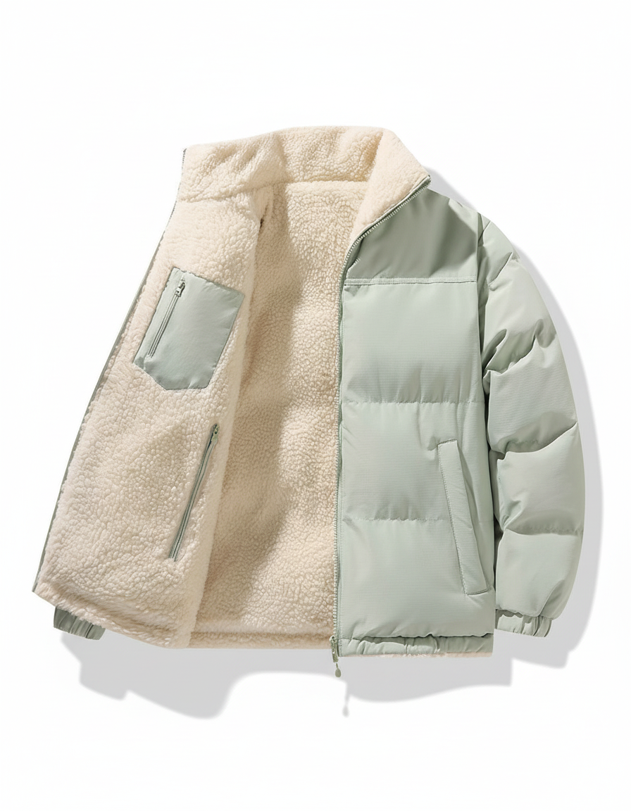 Gefütterte Damen Steppjacke Winter | R&B