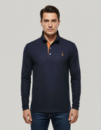 Atmungsaktives Baumwoll Poloshirt Herren | EB