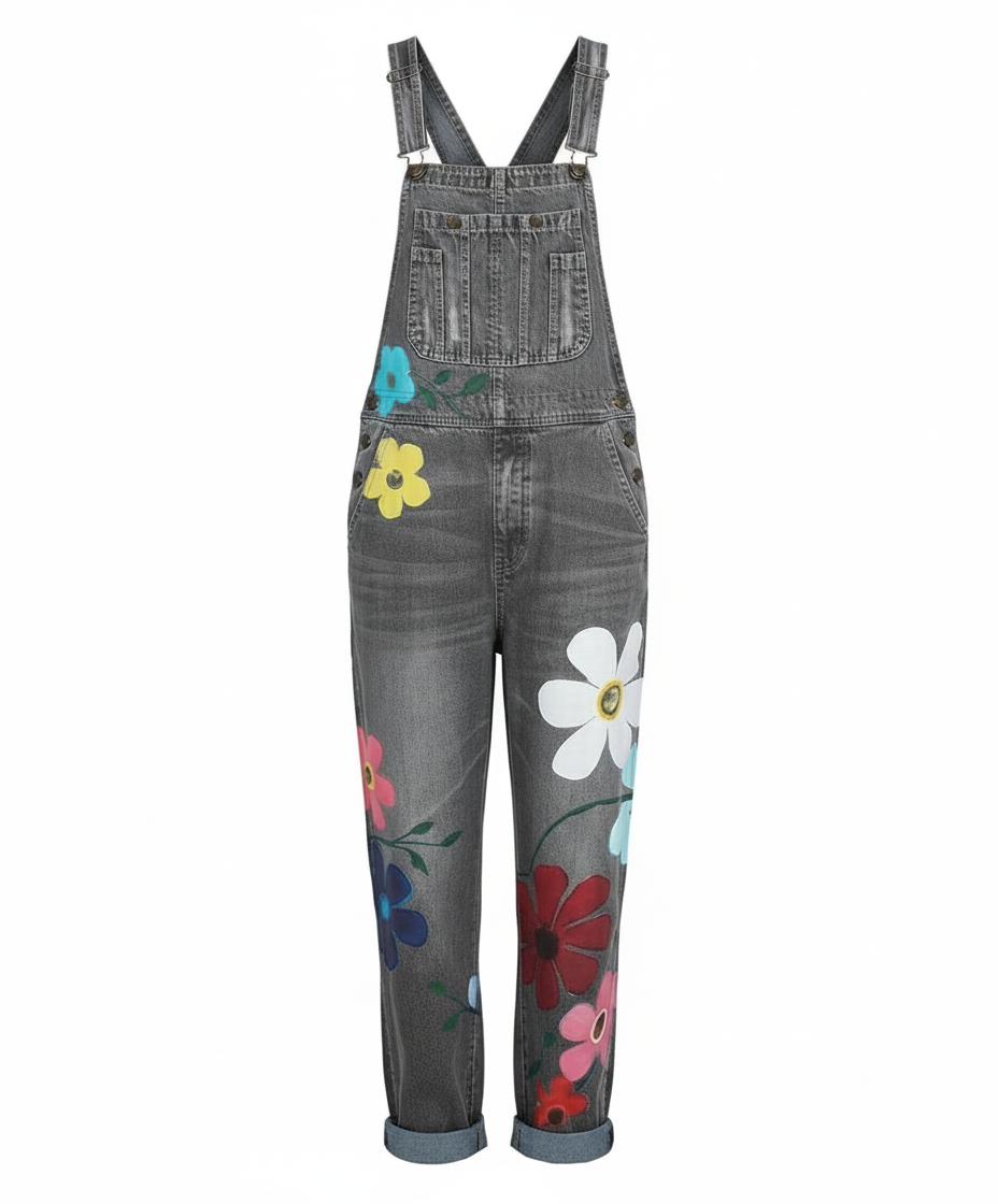 Ärmelloser Denim-Overall Damen | R&B