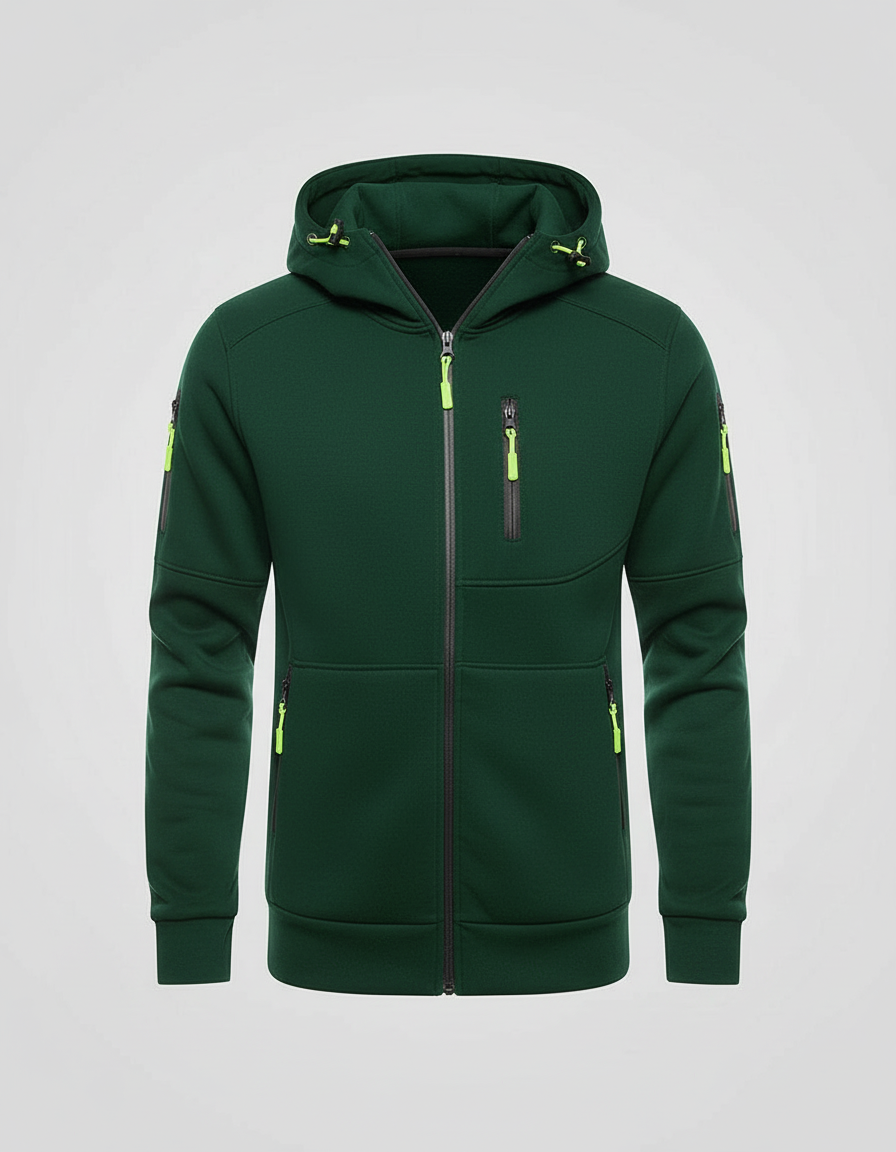 Herren Hoodie Mit Reißverschluss | R&B