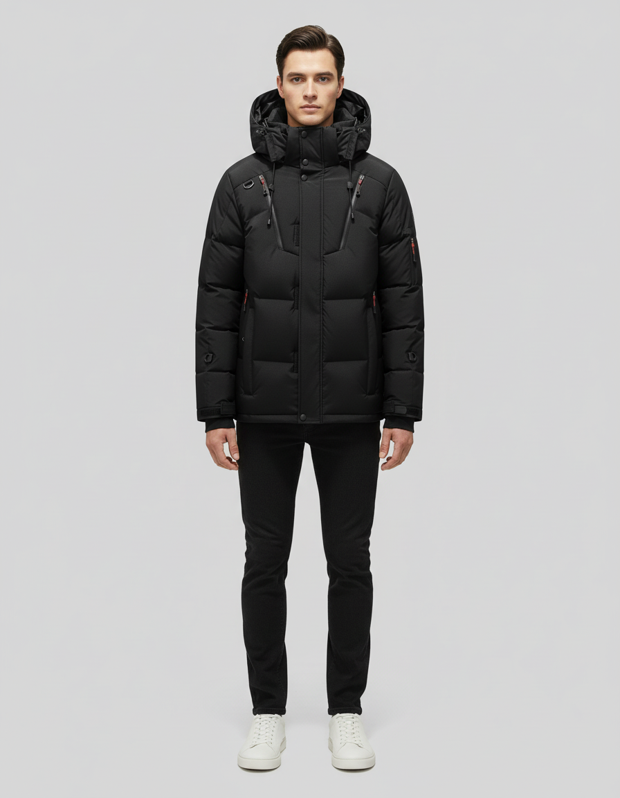 Elegante Premium Daunenjacke Herren | R&B