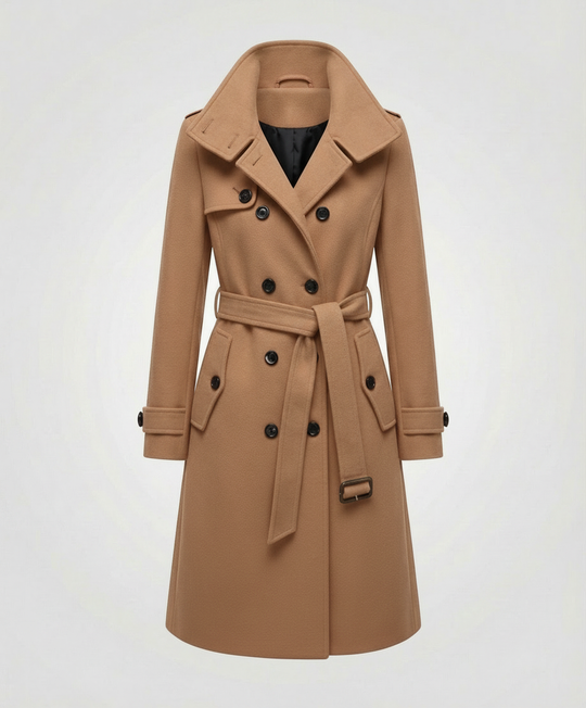 Warmer Damen Trenchcoat Elegant | R&B
