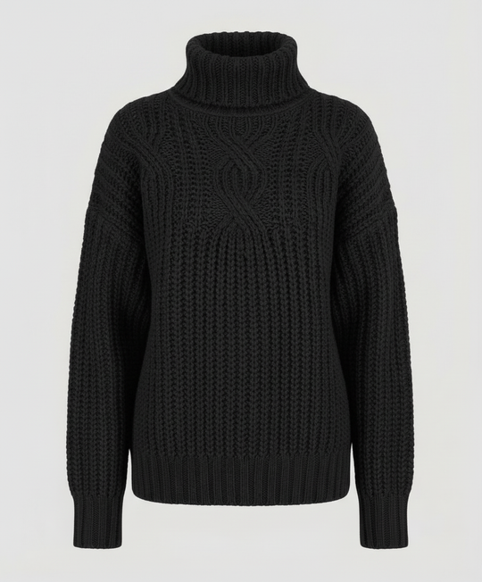 Bequemer Rollkragenpullover Damen | R&B