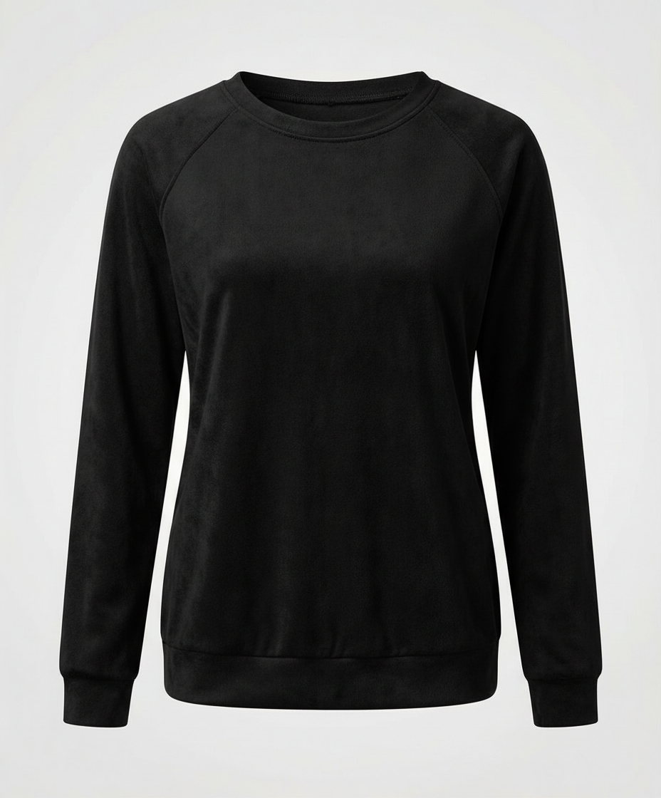 Bequemes Rundhals Sweatshirt Damen | R&B