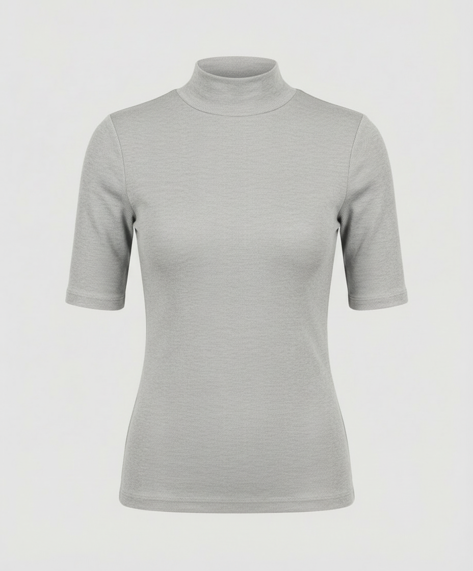 Feinstrick Nahtloser Rollkragenpullover Damen | R&B