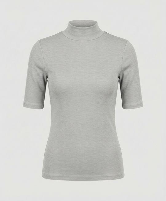 Feinstrick Nahtloser Rollkragenpullover Damen | R&B