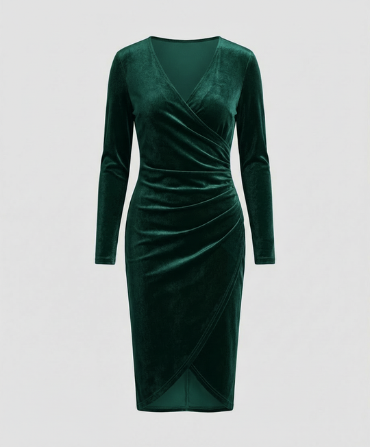Elegantes Damen Samtkleid | R&B