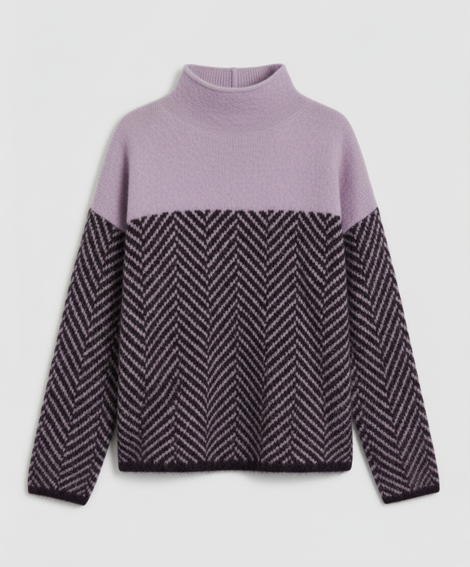 R&B | Pullover - weicher Elegante-Rollkragenpullover