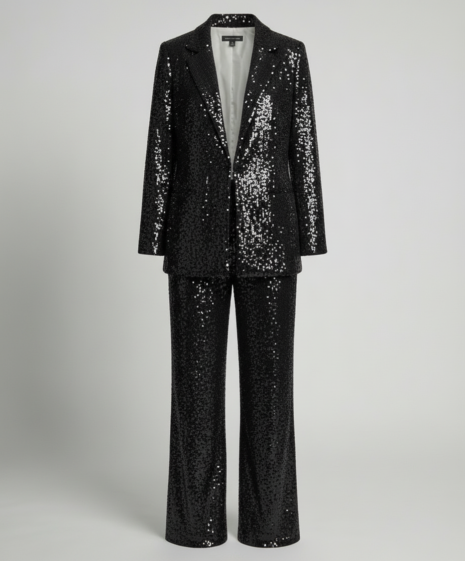 Glitzernder Eleganter Blazeranzug Damen | R&B