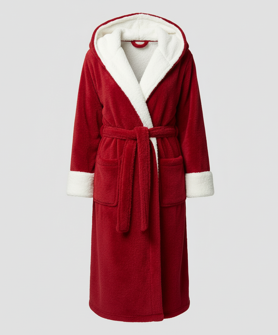 Kuscheliger Fleece Morgenmantel Damen | R&B