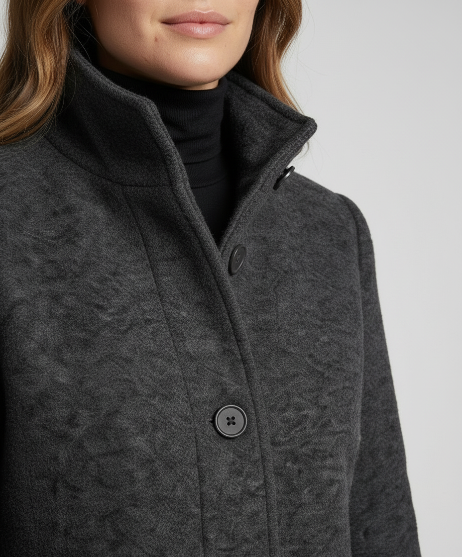 Eleganter Vintage Wollmantel Damen | R&B