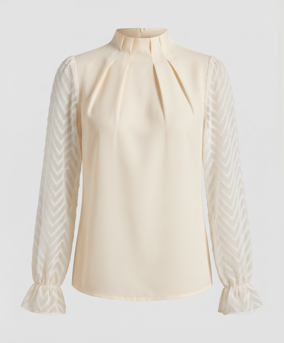 Elegantes Langarm Oberteil Damen | R&B