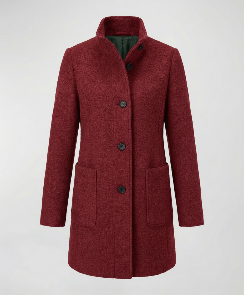 Eleganter Vintage Wollmantel Damen | R&B