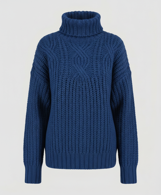Bequemer Rollkragenpullover Damen | R&B