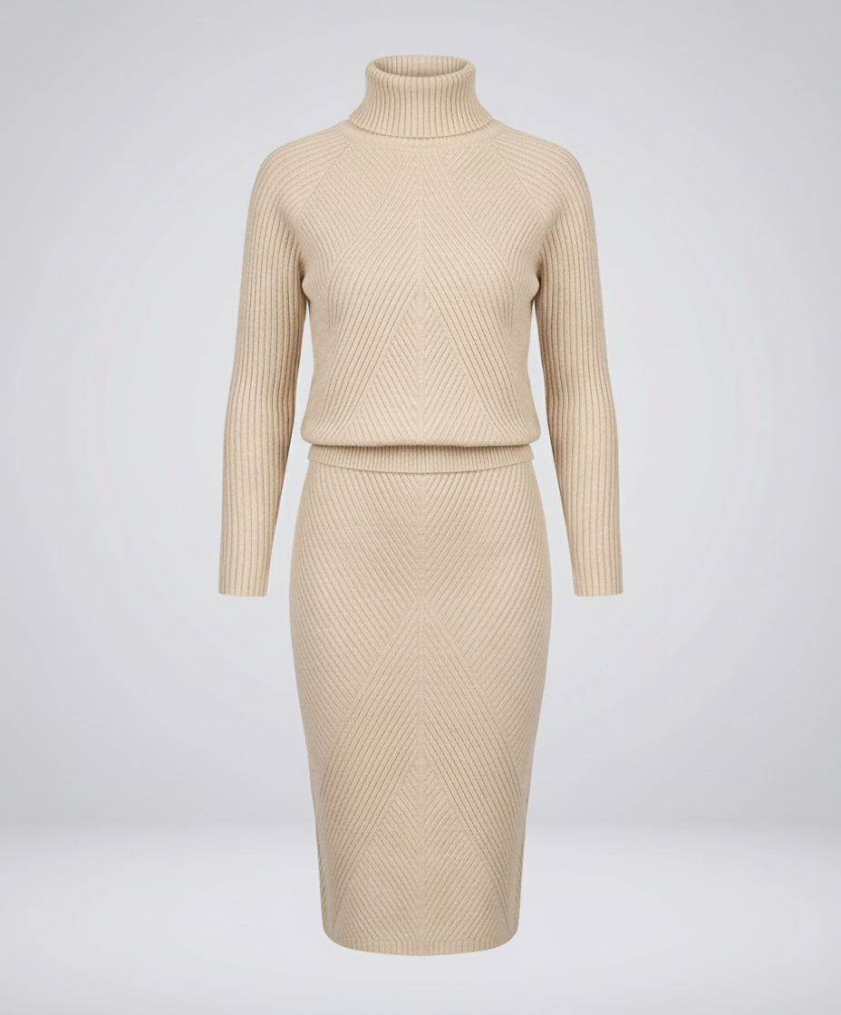 Gemütliches Strickkleid Damen | R&B