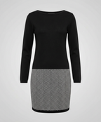 Schickes Hahnentritt Kleid Damen | R&B