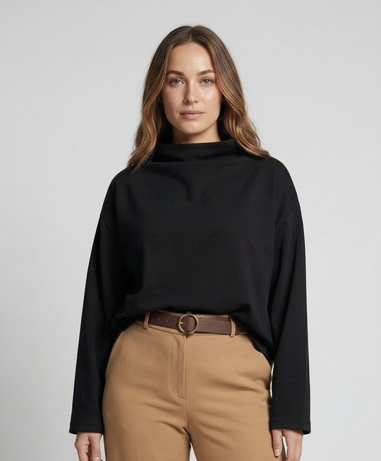 Oversize Rollkragenpullover Damen | R&B