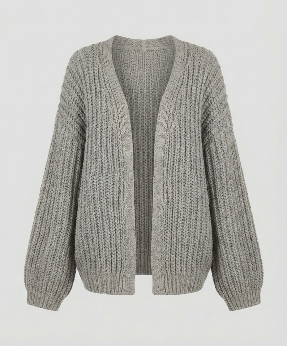Bequeme Strickjacke Damen Langarm | R&B