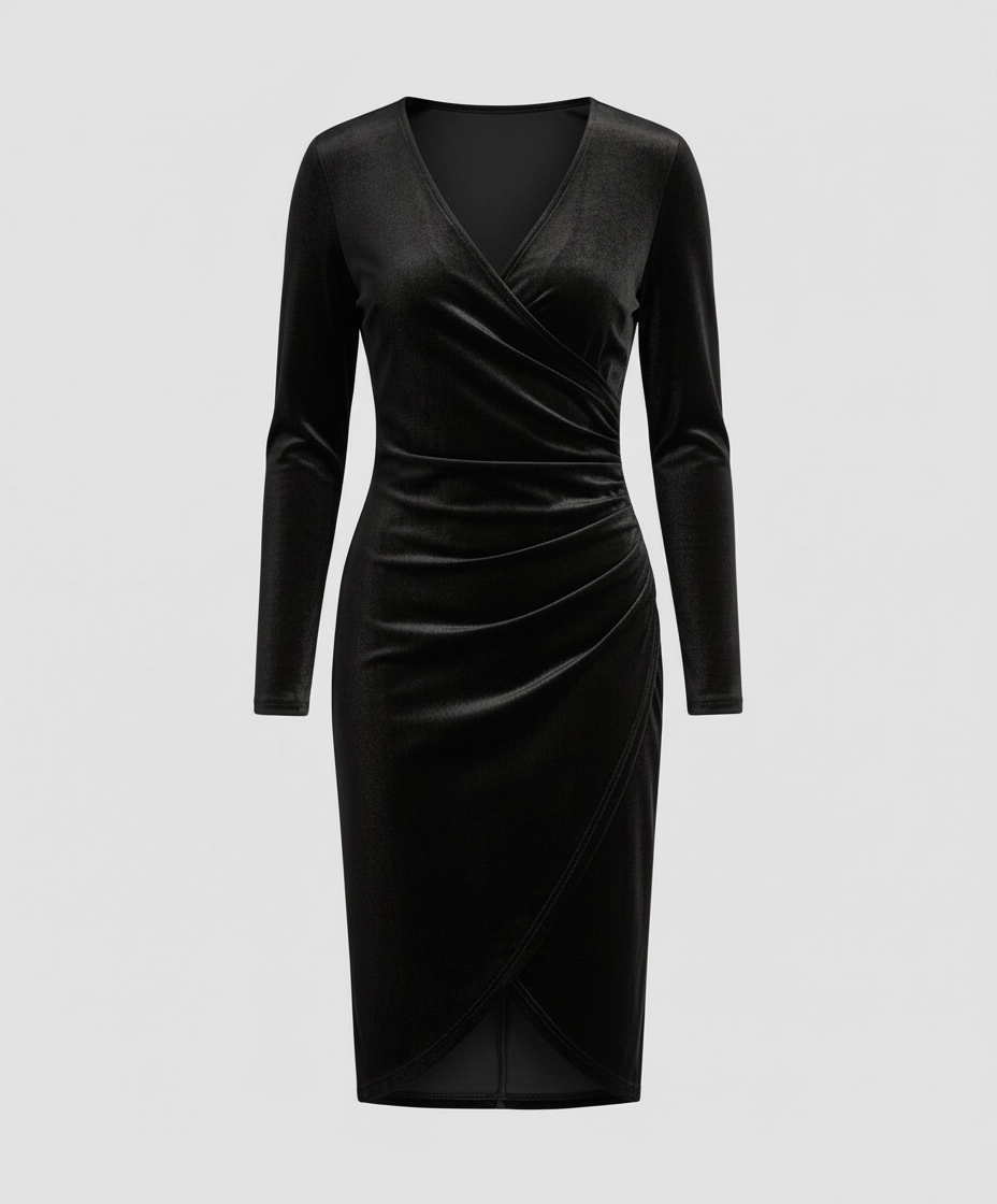 Elegantes Damen Samtkleid | R&B