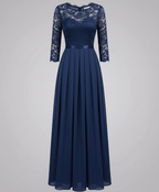 Elegantes Spitzen Brautjungfernkleid | R&B