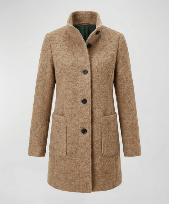 Eleganter Vintage Wollmantel Damen | R&B
