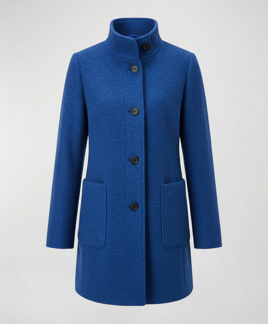 Eleganter Vintage Wollmantel Damen | R&B