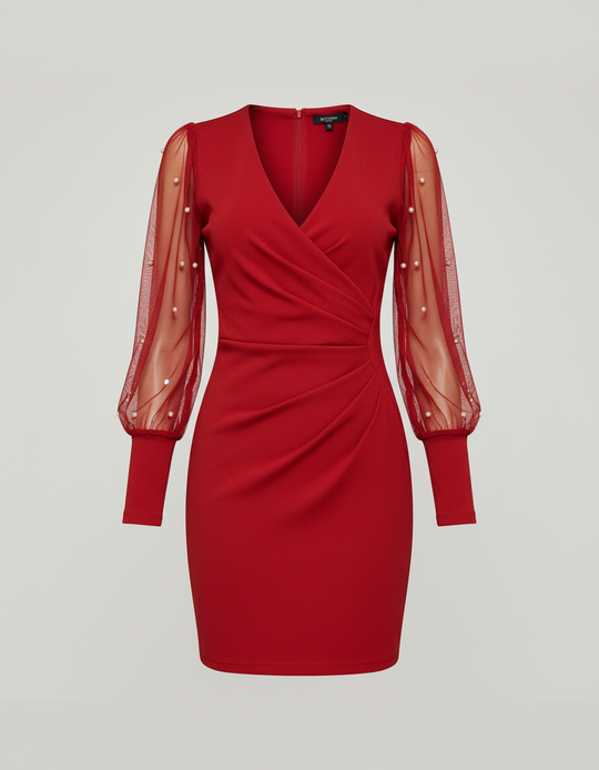 Festliches Spitzen Cocktailkleid Damen | R&B