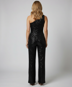 Moderner Pailletten Jumpsuit Damen | R&B