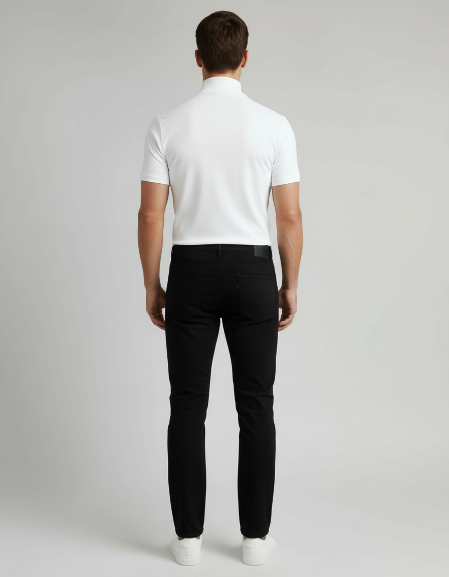 Rollkragen Slim Fit Herrenhemd | R&B