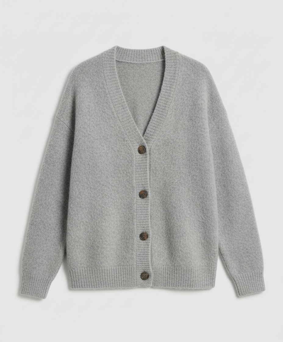 Kuschelige Mohair Strickjacke Damen | R&B