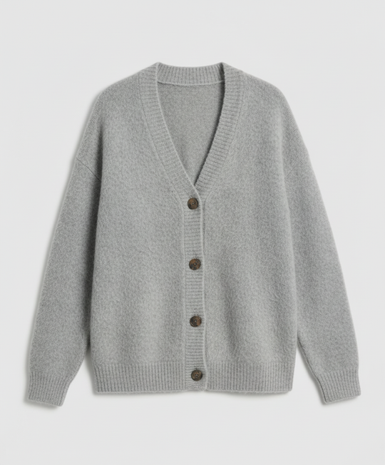 Kuschelige Mohair Strickjacke Damen | R&B