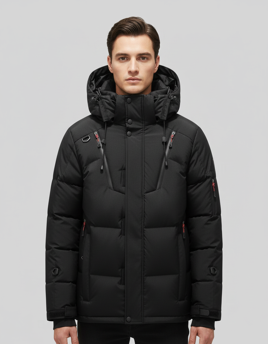 Elegante Premium Daunenjacke Herren | R&B