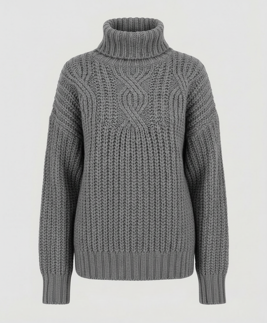 Bequemer Rollkragenpullover Damen | R&B