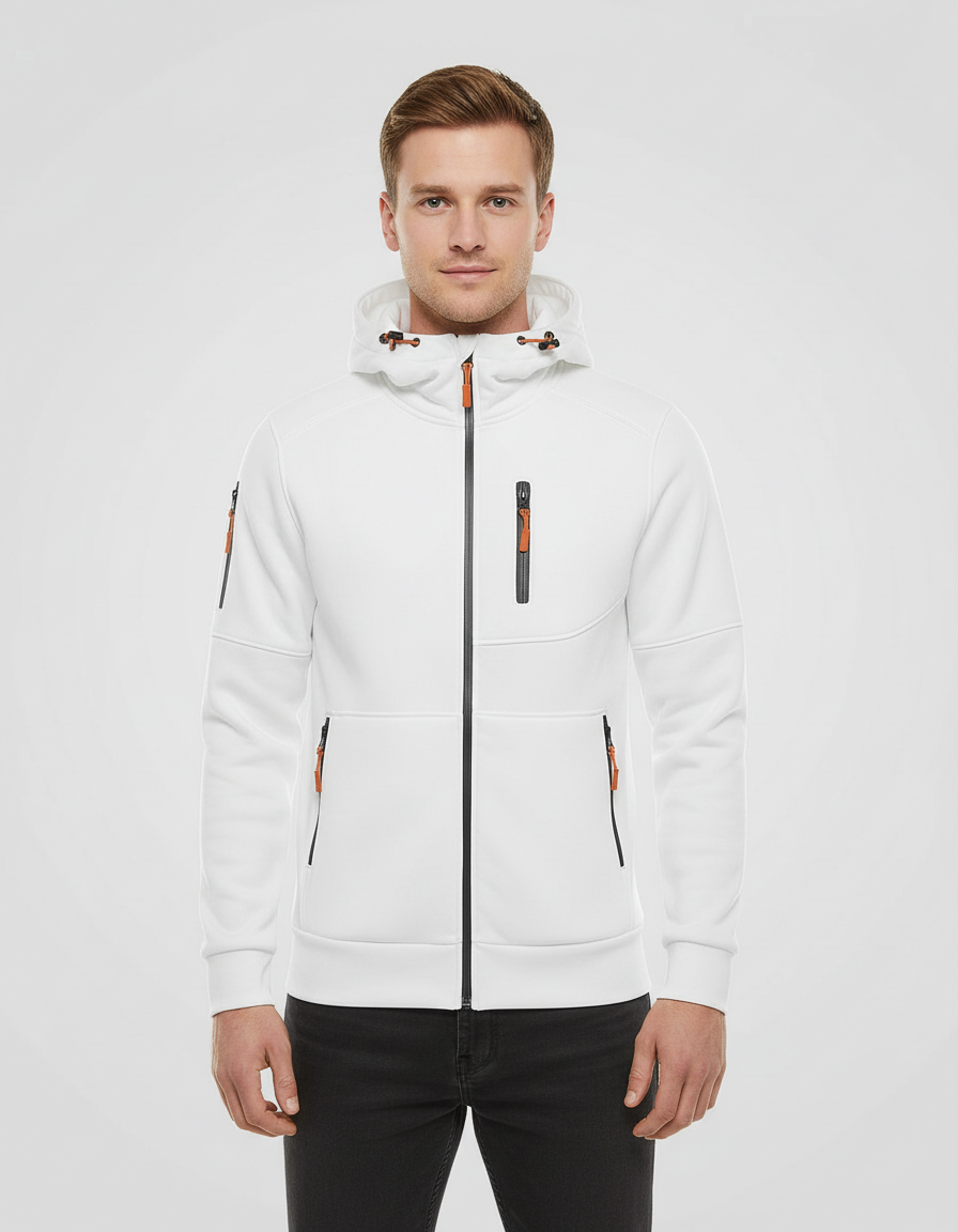 Herren Hoodie Mit Reißverschluss | R&B