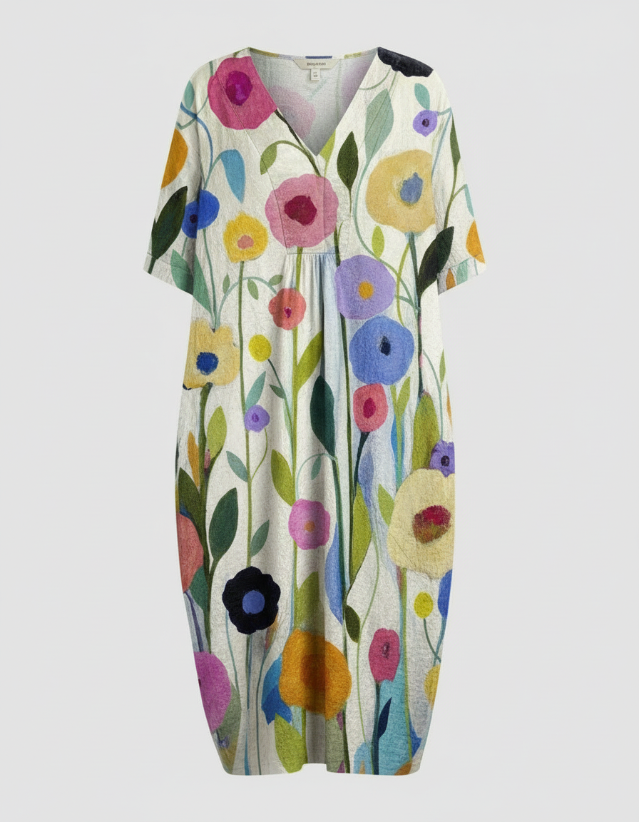Luftiges Blumen Sommerkleid Damen | R&B